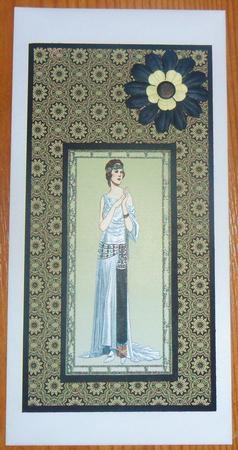 6 Framed Fashion Ladies by Johanna Lambert
