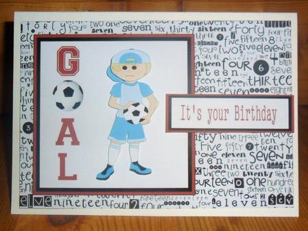 Footballer by Johanna Lambert