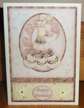 Sunbonnet Lady Topper and Decoupage by Johanna Lambert
