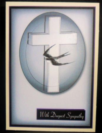 Sympathy Cross with Swallow Pyramid by Johanna Lambert