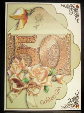 Golden Girl - 50th Birthday by Johanna Lambert