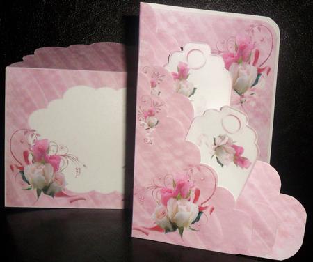 Wedding Scalloped Pocket and Tags Kit by Johanna Lambert