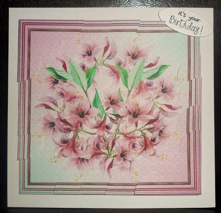 Big Wild Rose Corner Stacker Card Kit by Johanna Lambert
