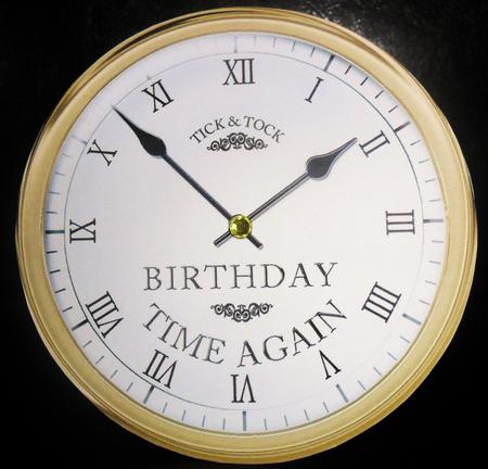 Birthday Clock Rock N Roll Kit with Envelope and Insert by Johanna Lambert
