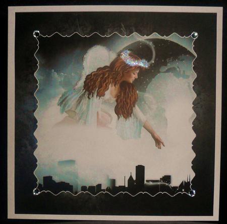 Angel Dust Card Front by Johanna Lambert
