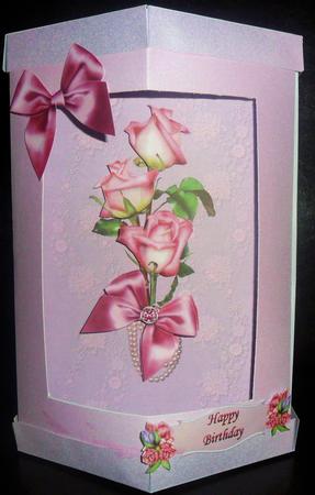 Elegant Florals 3D Terrarium Card Kit by Johanna Lambert