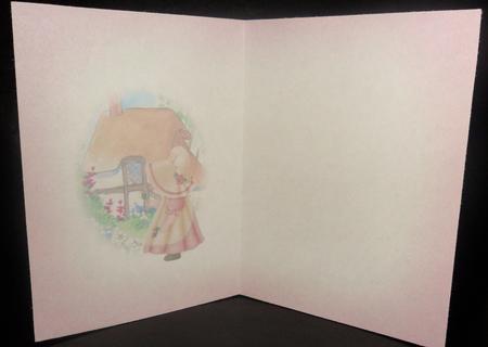 Sunbonnet Girl Picking Flowers Insert for Cup182318_56 by Johanna Lambert