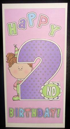 2nd Birthday Girl Step by Step by Johanna Lambert