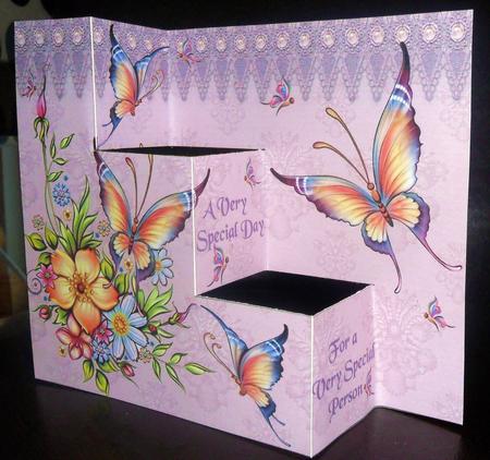 3 Step Flower & Butterfly Card by Johanna Lambert