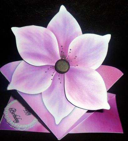 Pink Orchid Spring Card Kit by Johanna Lambert
