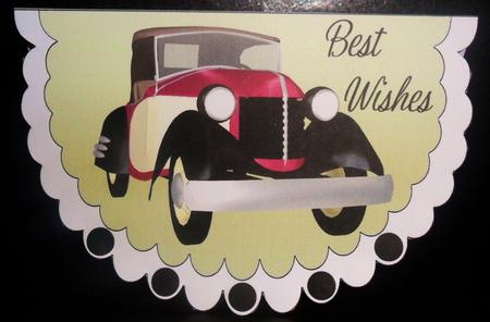 Scalloped Roadster Car by Johanna Lambert