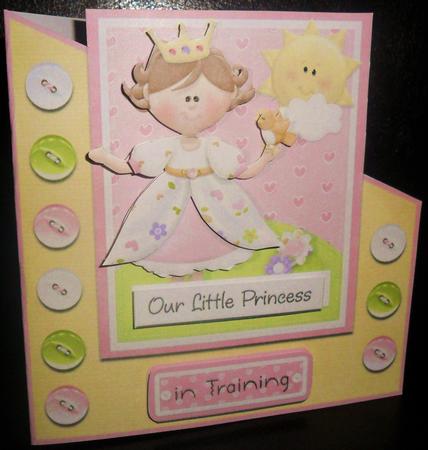 Our Little Princess in Training Diagonal Over the Edge by Johanna Lambert