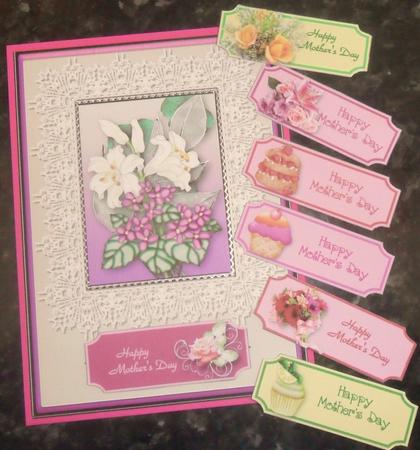 Mother's Day Sentiment Labels by Johanna Lambert