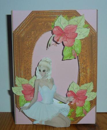 Inside Out Card Ballerina by Johanna Lambert
