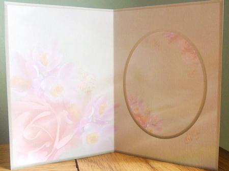 Card Insert for a Bouquet of Roses Happy Birthday Sister by Johanna Lambert