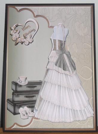 Vintage Fashion with Decoupage by Johanna Lambert