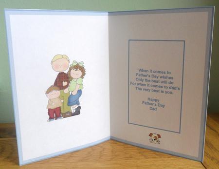 Fathers Day Insert by Johanna Lambert