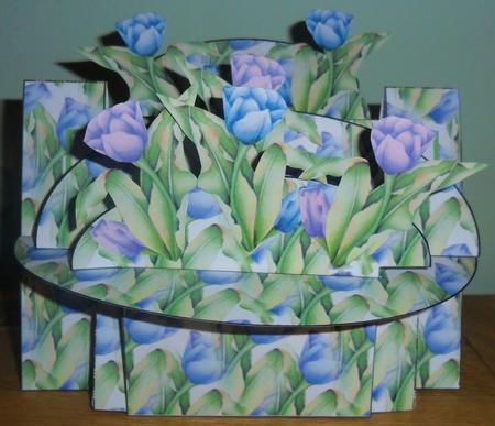 Tulips 1 3D Shelf Card Kit by Johanna Lambert
