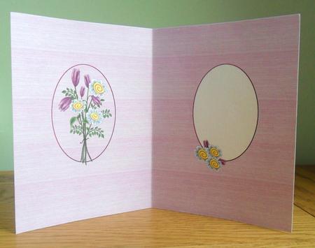 Pastel Flowers Insert by Johanna Lambert