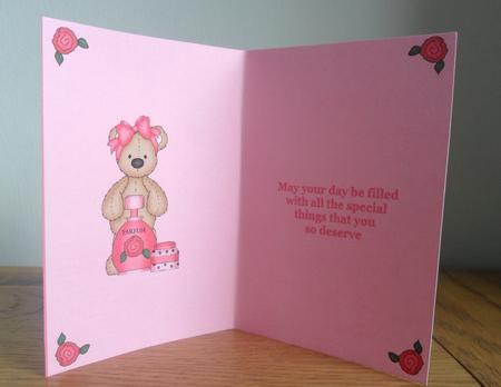 Parfum Teddy Bear Insert by Johanna Lambert