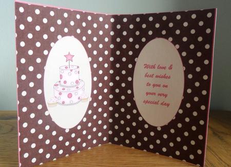 Cupcakes & Cake Cardmaking Insert by Johanna Lambert
