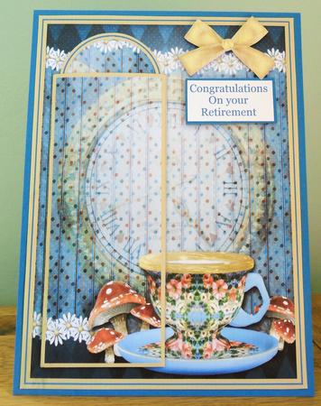Tea in Time - Bookmark Pocket Card by Johanna Lambert