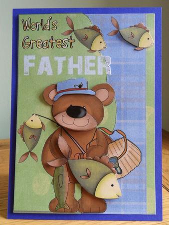 World's Greatest Father- Topper or Over the Edge by Johanna Lambert