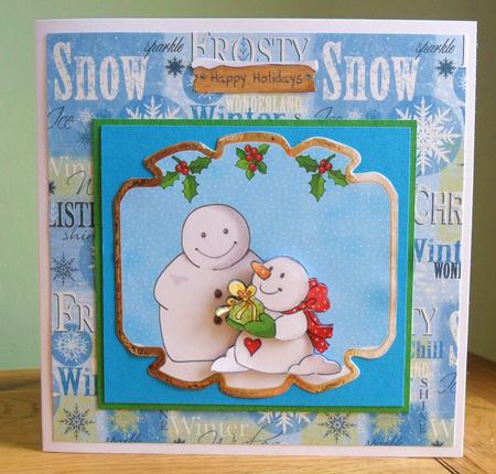 Bringing Gifts at Christmas by Johanna Lambert