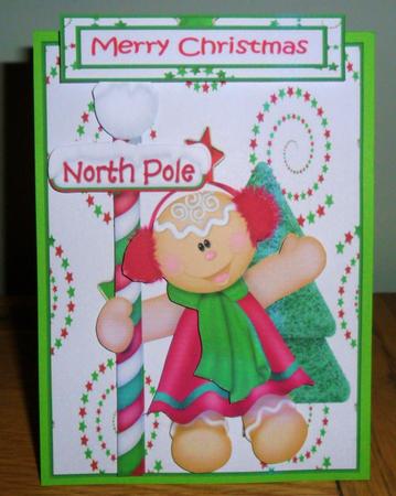 Christmas Gingerbread Girl by Johanna Lambert