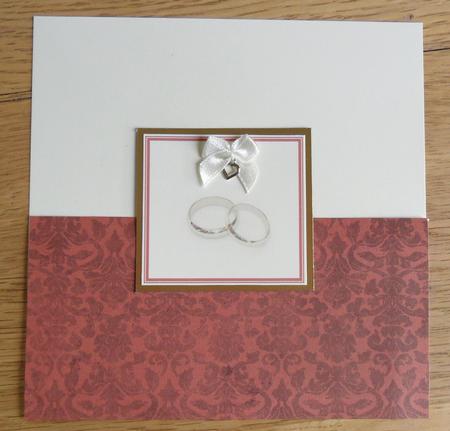 Damask Background, Burnt Orange 2 by Johanna Lambert