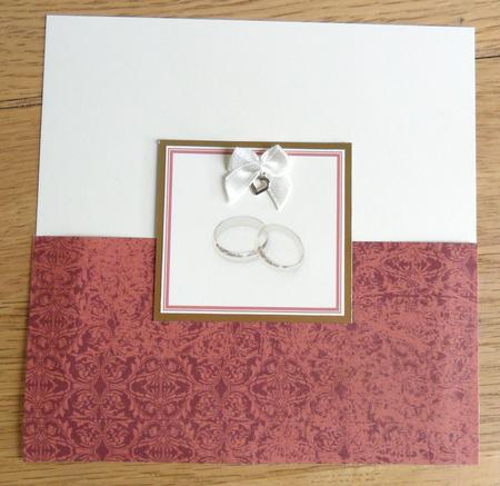 Damask Background, Burnt Orange 3 by Johanna Lambert