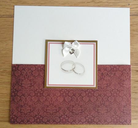 Damask Background, Burnt Orange 4 by Johanna Lambert