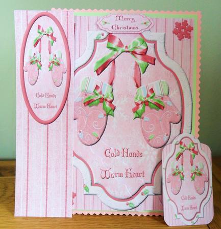 Cold Hands Warm Heart Pocket Card with Bookmark &tag by Johanna Lambert