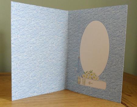 Baby Boy Christening Suit Insert by Johanna Lambert
