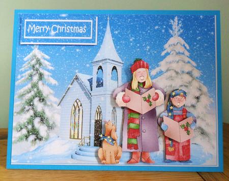 The Christmas Carol Singers by Johanna Lambert