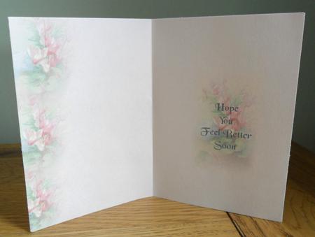 Get Well Soon Insert by Johanna Lambert