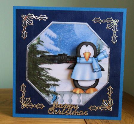 Cute Penguin by Johanna Lambert