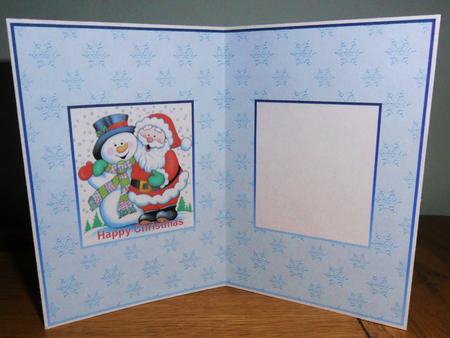 Christmas Jolly Santa Insert 1 by Johanna Lambert