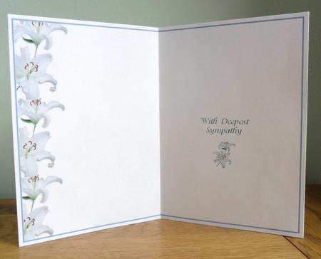 With Deepest Sympathy Insert by Johanna Lambert
