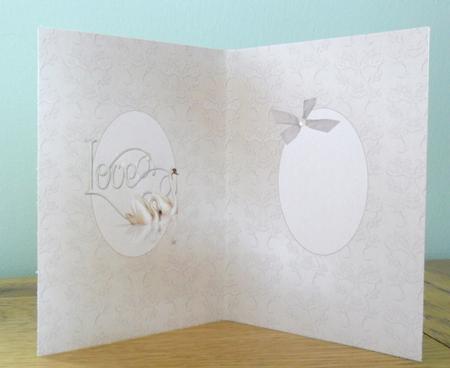 The Love Swans Insert by Johanna Lambert