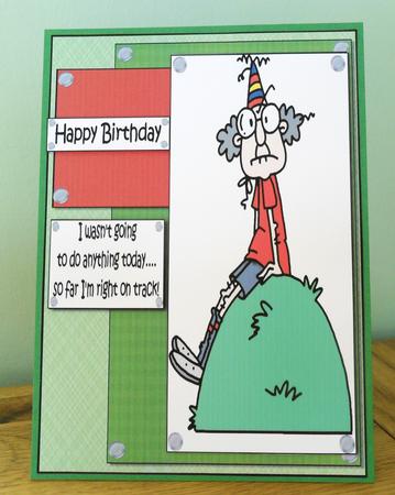 Gus is on Track Quick Card by Johanna Lambert