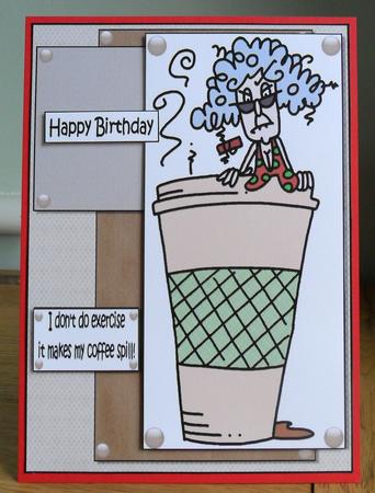 Stella Doesn't Do Exercise Quick Card by Johanna Lambert