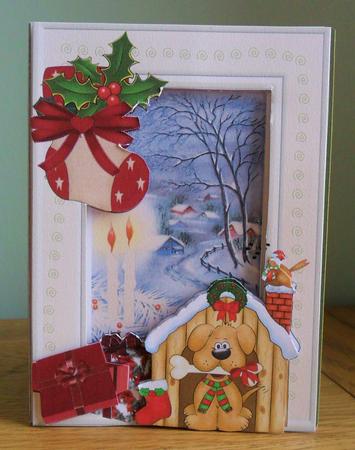 Inside Out Card Christmas Wishes by Johanna Lambert