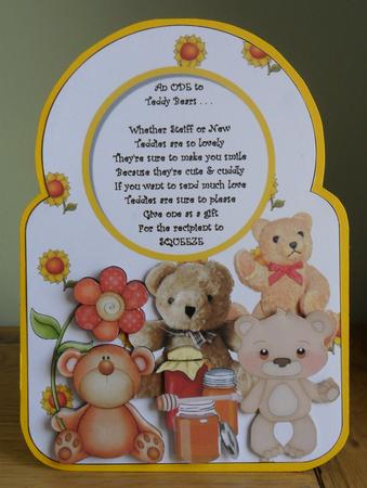 An Ode to Teddy Bears by Johanna Lambert