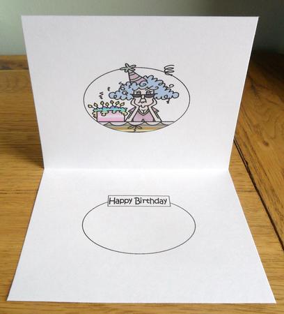 Stella Hi Ho Its Over 40 I Go Insert by Johanna Lambert