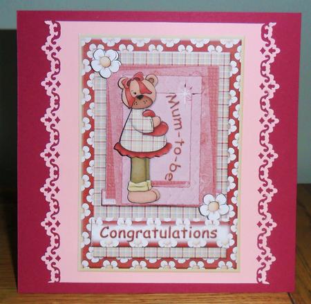 Mum-to-be Congratulations by Johanna Lambert