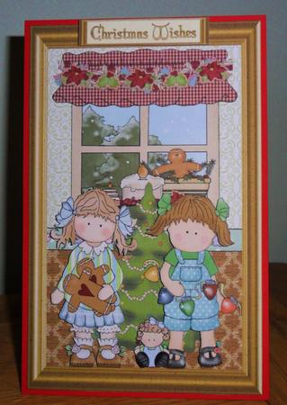 Decorating the Christmas Tree Topper by Johanna Lambert