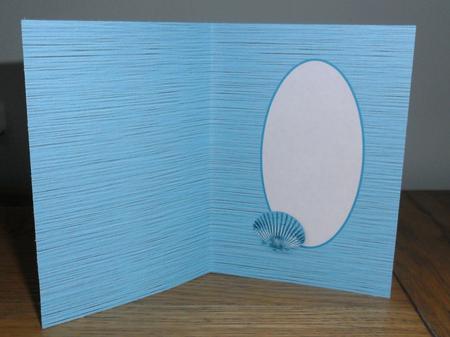 Aqua Deco Belle Insert by Johanna Lambert