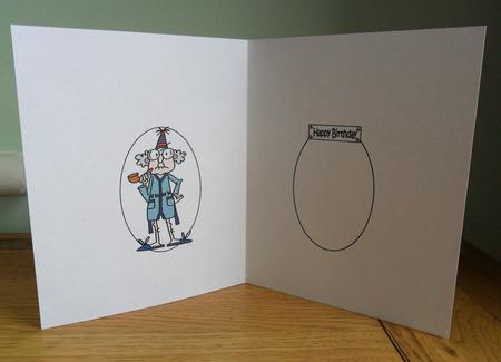 Gus Knows He's Getting Older Insert by Johanna Lambert