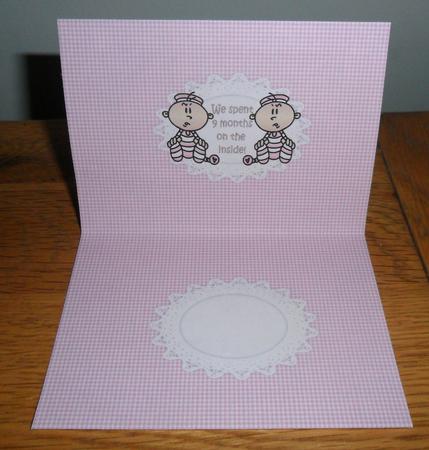 Yipeee the Twin Girls Are Here by Johanna Lambert
